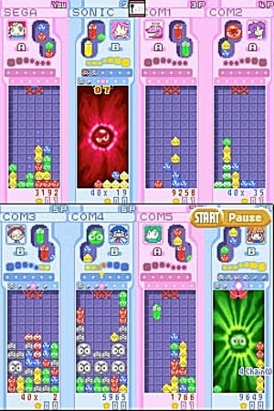 Images : Puyo Pop Fever versions DS et PSP