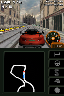 La version DS de Race Driver : GRID sur la ligne de départ