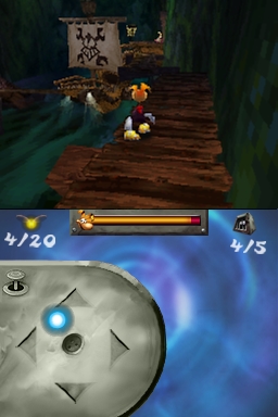 Rayman bondit sur Nintendo DS
