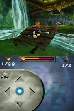 Rayman bondit sur Nintendo DS