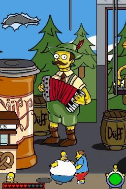 Images : Les Simpsons sur DS
