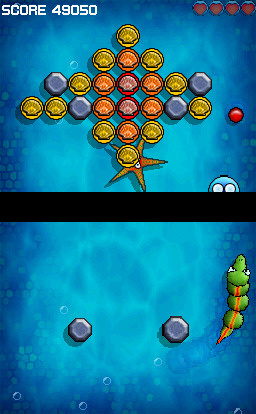 Le puzzle-game DS Snakenoid se dévoile en images