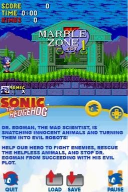 Images de Sonic Classic Collection