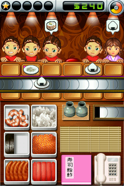 Sushi Go Round annoncé sur Wii et DS