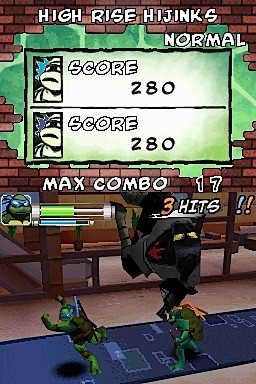 Les Tortues Ninja de retour sur DS