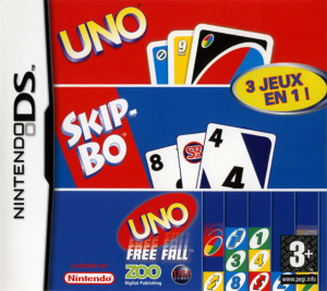 Uno Skip-Bo Uno Free Fall sur DS