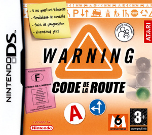 Warning : Code de la Route sur DS