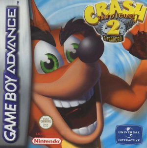 Crash Bandicoot 2 : N-Tranced sur GBA