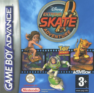 Disney Extreme Skate Adventure sur GBA