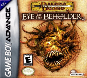 Eye of the Beholder sur GBA