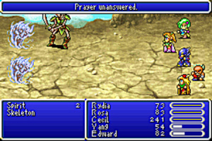 Final Fantasy 4 : images GBA
