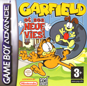 Garfield et ses Neuf Vies sur GBA