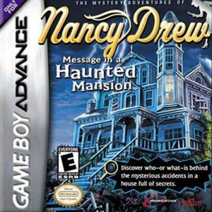 Les Enquêtes de Nancy Drew : Message in a Haunted Mansion sur GBA