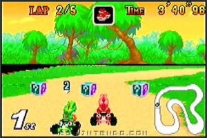 Gameboy Advance - Mario Kart Advance