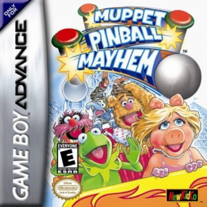 Muppet Pinball Mayhem sur GBA