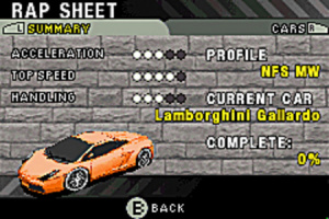 NFS Most Wanted roule sur GBA