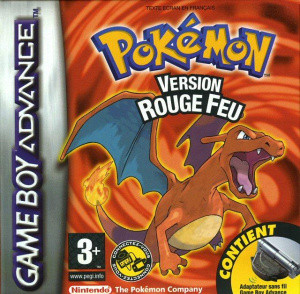 Pokémon Version Rouge Feu sur GBA