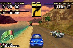 Sega Rally sur GBA