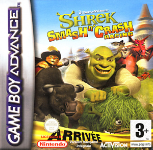 Shrek Smash n' Crash Racing sur GBA