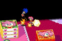 Sonic bataille dur sur GBA