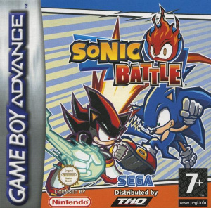 Sonic Battle sur GBA