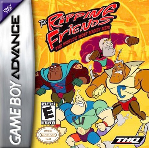 The Ripping Friends : The World's Most Manly Men! sur GBA