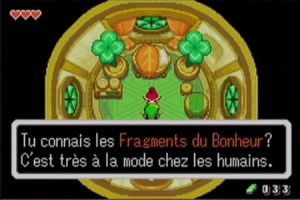 The Legend Of Zelda : The Minish Cap dans la langue de Molière