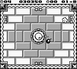 Kirby casse des briques