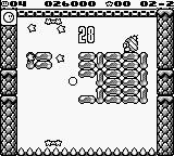 Kirby casse des briques