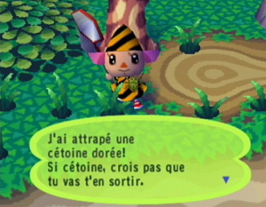 Animal Crossing dans la langue de Molière