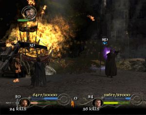 Le Retour du Roi sur GameCube, en 9 screens