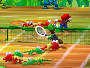 Mario Tennis frappe fort