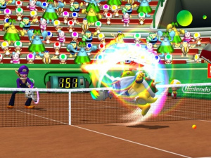 Second set pour Mario Power Tennis