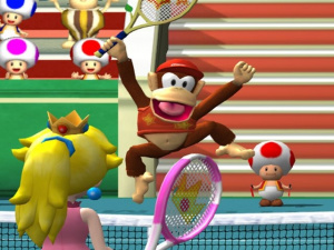 Second set pour Mario Power Tennis