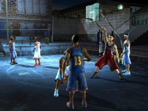 NBA Street V3 rebondit