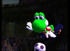 Mario Smash Football : Capitaine Yoshi