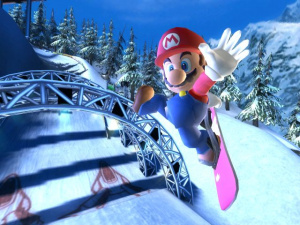 Mario et compagnie chaussent les skis