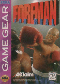Foreman for Real sur G.GEAR