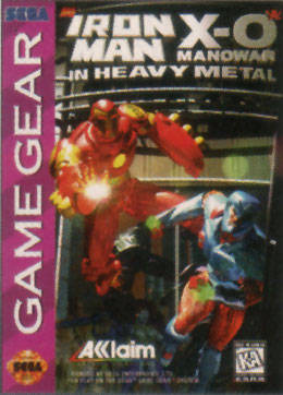 Iron Man and X-O Manowar in Heavy Metal sur G.GEAR