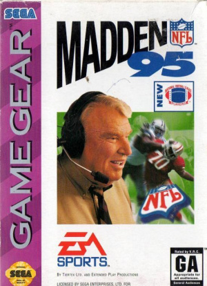 Madden NFL 95 sur G.GEAR