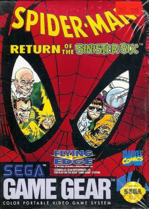 Spider-Man : Return of the Sinister Six sur G.GEAR