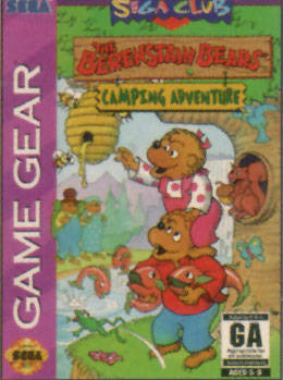 The Berenstain Bears' Camping Adventure sur G.GEAR