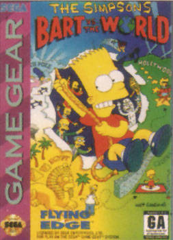 The Simpsons : Bart vs the World sur G.GEAR