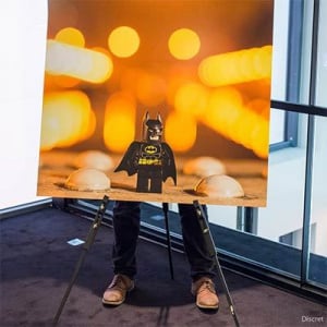 Expo : LEGO Batman n'est pas discret