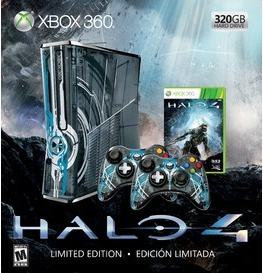 Une Xbox 360 aux couleurs de Halo 4