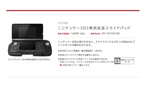 TGS 2011 : Le second stick 3DS en détails !