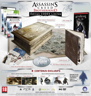 L'édition Collector européenne  d'Assassin's Creed Brotherhood