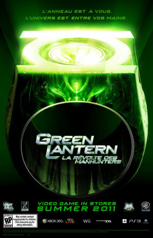 Le film Green Lantern adapté sur consoles
