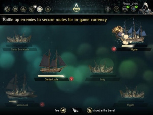 La Companion App d'Assassin's Creed 4