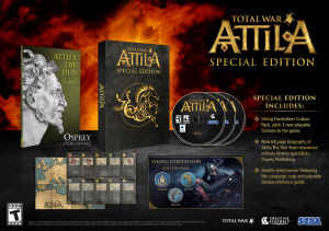 Total War Attila : Une édition spéciale, un trailer et des images